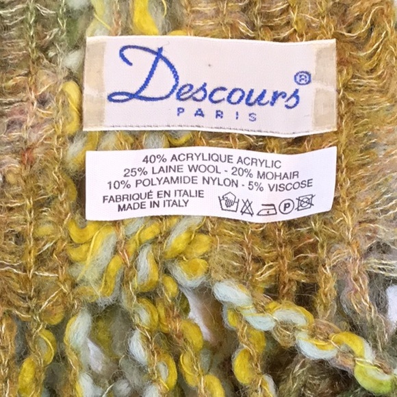 DECOURS Designer scarf Made in Italy - Picture 4 of 4